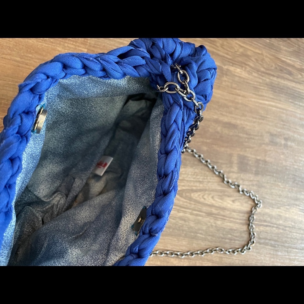 ADELE | BAG BLUE. Beautifully handmade​ - Picture 2 of 3